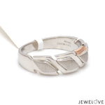 Load image into Gallery viewer, Men of Platinum | Rose Gold Heavy Ring for Men JL PT MSD 110
