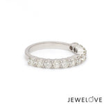 Load image into Gallery viewer, 10 pointer Diamonds Half-Eternity Wedding Band for Women JL PT 918
