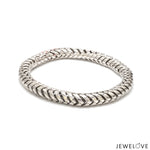 Load image into Gallery viewer, Men of Platinum |  7.75mm Heavy Bracelet for Men JL PTB 1306
