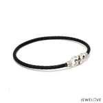 Load image into Gallery viewer, Platinum Bracelet with Diamonds for Men JL PTB 1356

