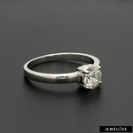 Load image into Gallery viewer, 1.50-Carat Lab Grown Solitaire Platinum Engagement Ring JL PT LG G 1269-C
