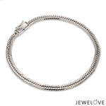 Load image into Gallery viewer, 4.5mm Japanese Platinum Cuban Bracelet for Men JL PTB 1176
