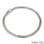 Load image into Gallery viewer, 4.5mm Japanese Platinum Cuban Bracelet for Men JL PTB 1176   Jewelove.US
