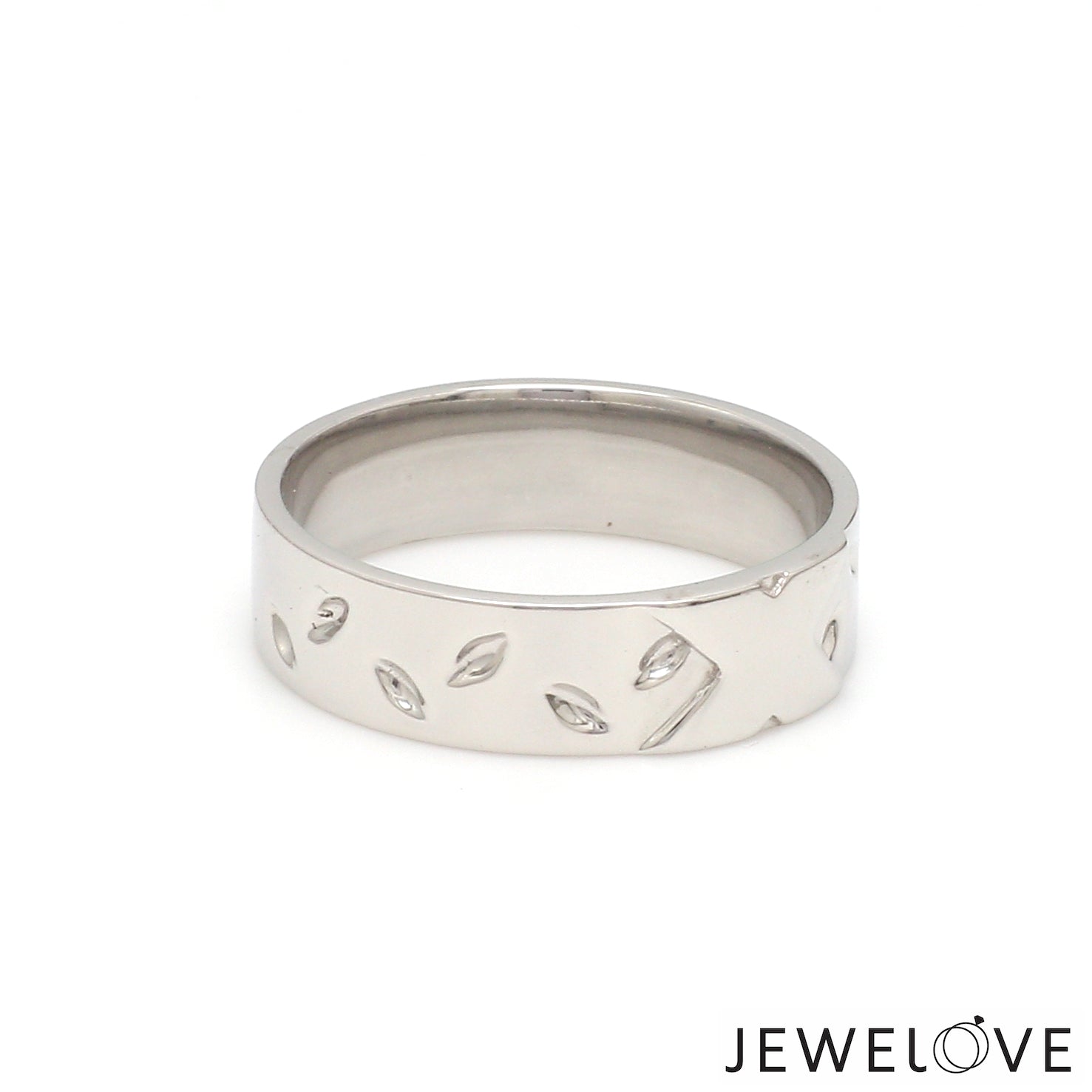 Designer Platinum  Princess Diamond Cut Couple Ring JL PT CB 87