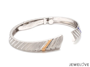 Men of Platinum | Bracelet with Rose Gold for Men JL PTB 787   Jewelove.US