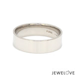 Load image into Gallery viewer, 6mm Flat Platinum Ring JL PT 544
