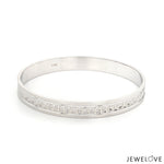 Load image into Gallery viewer, 6mm Platinum Kada for Women JL PTB 1322
