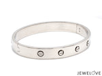 Load image into Gallery viewer, Platinum Plain Kada for Men JL PTB 1106-A   Jewelove.US
