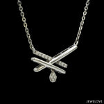 Load image into Gallery viewer, Evara Platinum Diamond Necklace Chain JL PT CH 209
