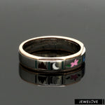 Load image into Gallery viewer, Platinum &amp; Rose Gold Men's Ring JL PT 1482
