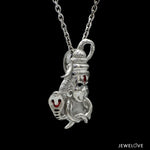 Load image into Gallery viewer, Platinum Shiva Ji Pendant   Jewelove.US
