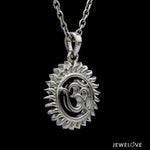 Load image into Gallery viewer, Platinum Om Pendant JL PT OM-8-Pt
