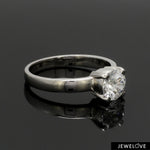 Load image into Gallery viewer, 1.5-Carat Lab Solitaire Grown Platinum Engagement Ring JL PT LG-1442-A
