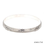 Load image into Gallery viewer, 7mm Platinum Jaguar Kada for Men JL PTB 1270   Jewelove.US
