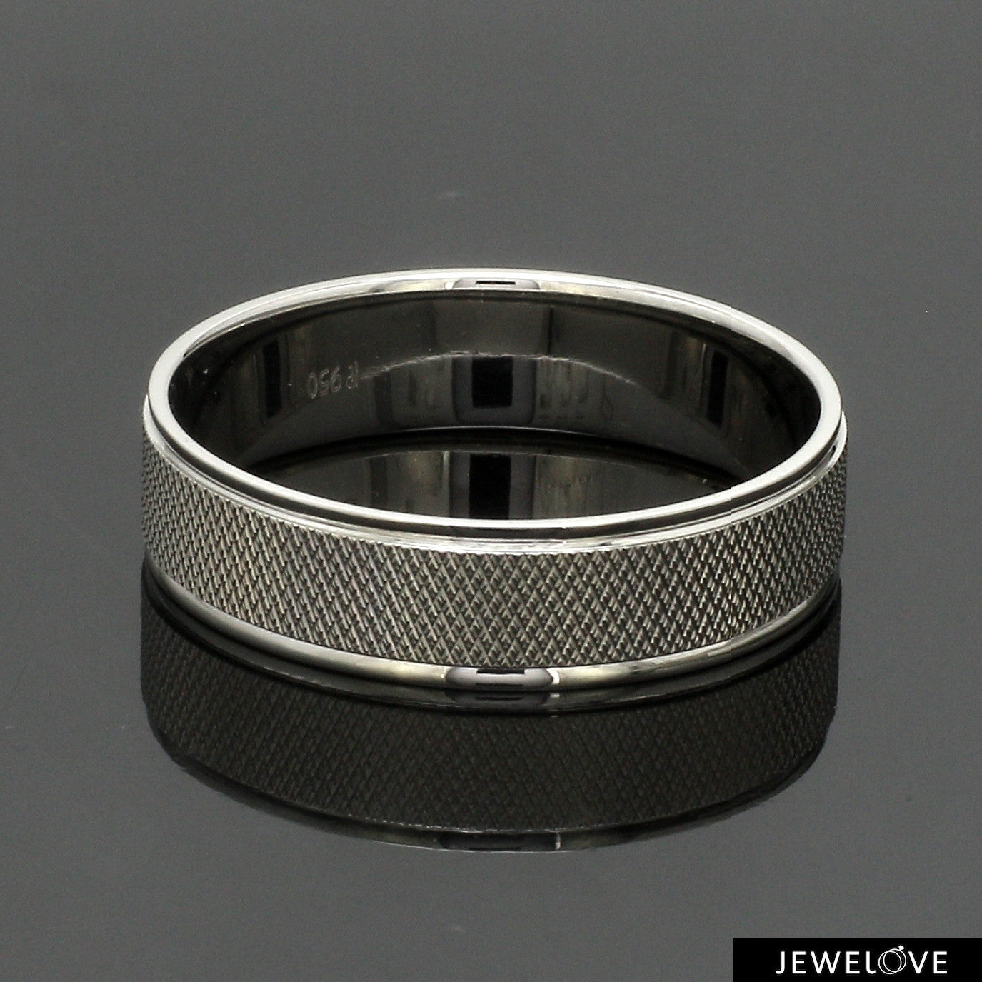 Unisex Platinum Couple Rings JL PT 1121-PT