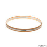 Load image into Gallery viewer, 5.75mm Platinum Rose Gold Bracelet for Men JL PTB 1299
