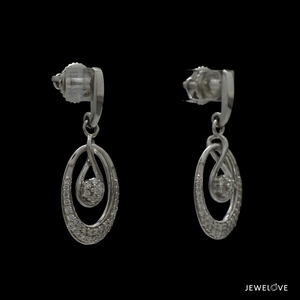 Platinum with Diamond Pendant Set for Women JL PT P 2444