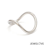 Load image into Gallery viewer, Platinum Ring with Unique Design for Women JL PT 1485
