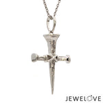 Load image into Gallery viewer, Platinum Cross Pendant JL PT P 243-C

