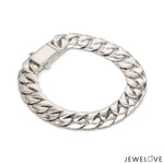 Load image into Gallery viewer, Men of Platinum | 11.75mm Heavy Platinum Bracelet JL PTB 1338
