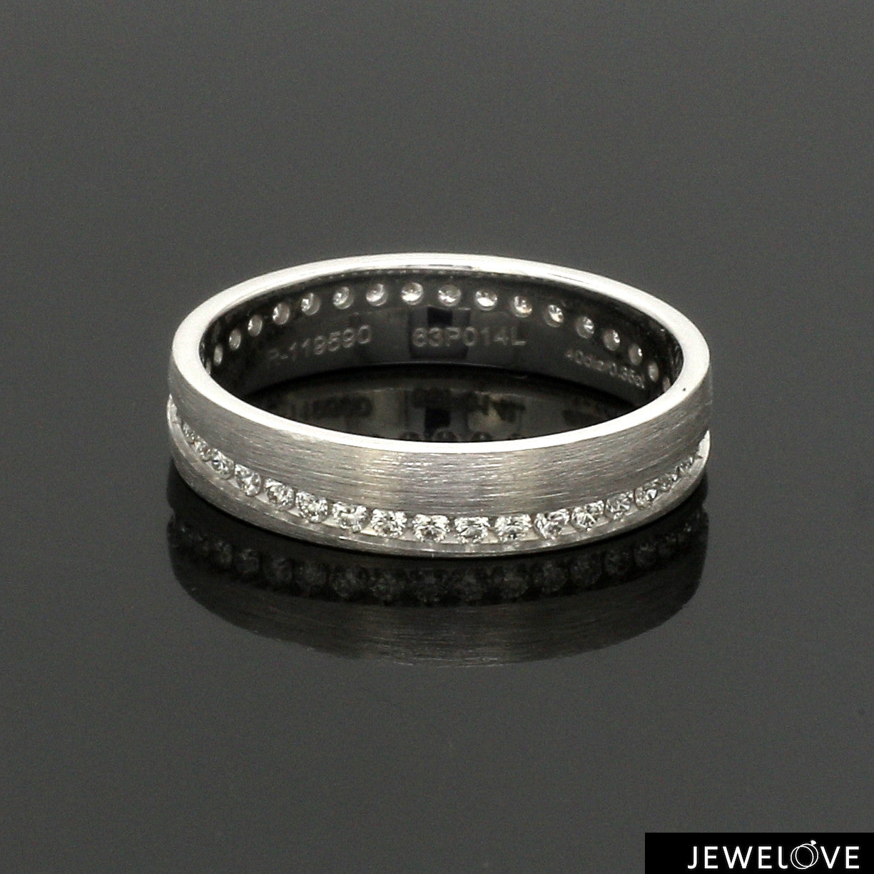 Platinum Diamond Ring for Women JL PT 1416