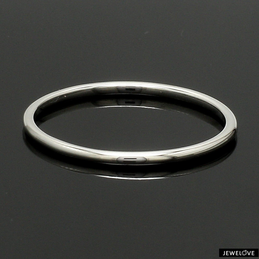 Classic 1.25mm Platinum Wedding Ring for Women SJ PTO 222-A