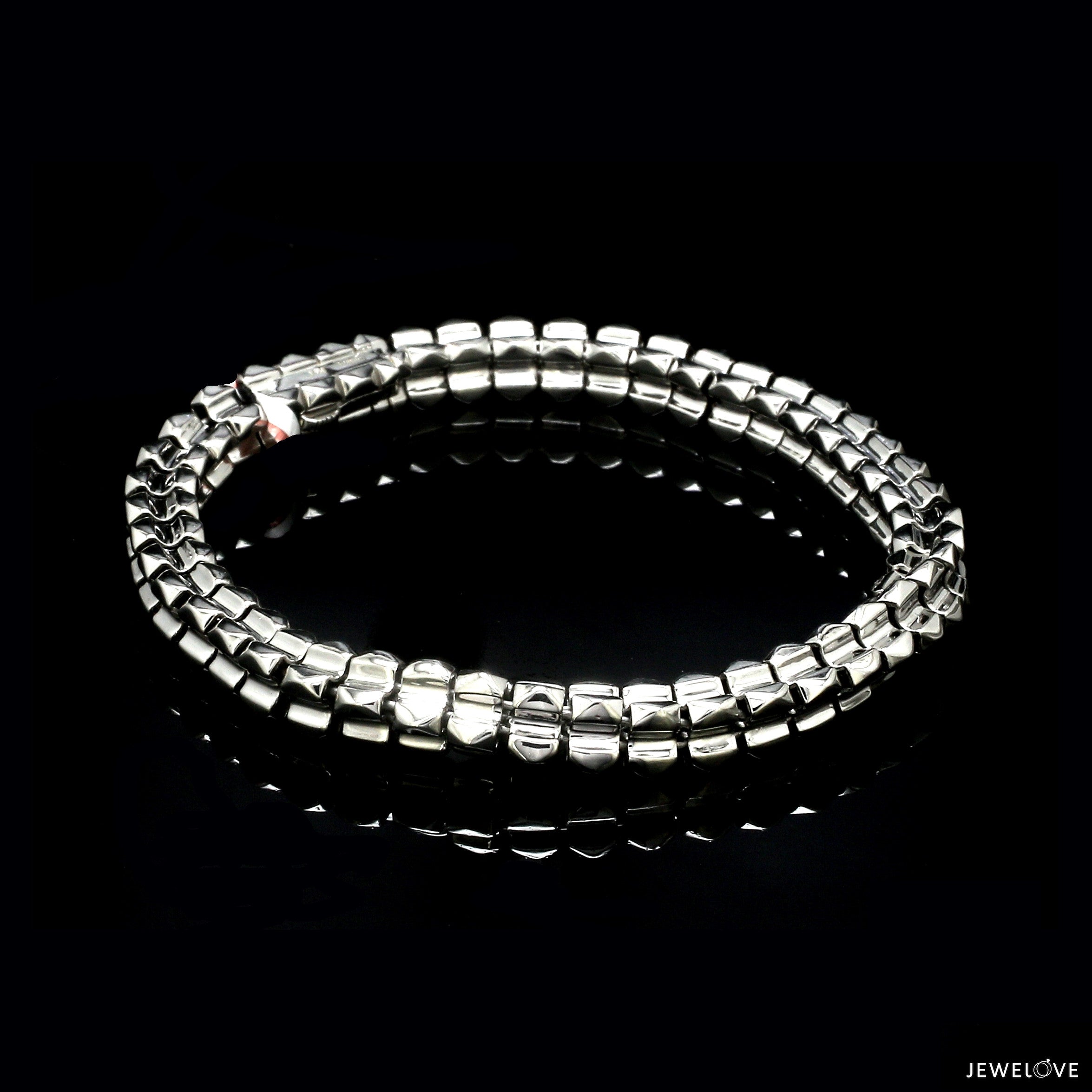 Men of Platinum | 5.75mm Heavy Men's Bracelet JL PTB 1307