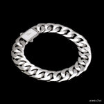 Load image into Gallery viewer, Men of Platinum | 11.75mm Heavy Platinum Bracelet JL PTB 1338
