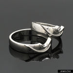 Load image into Gallery viewer, Designer Platinum Love Bands JL PT 119
