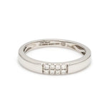 Load image into Gallery viewer, Simple 2 &amp; 4 Row Platinum Love Bands JL PT 120  Women-s-Ring-only-VVS-GH Jewelove
