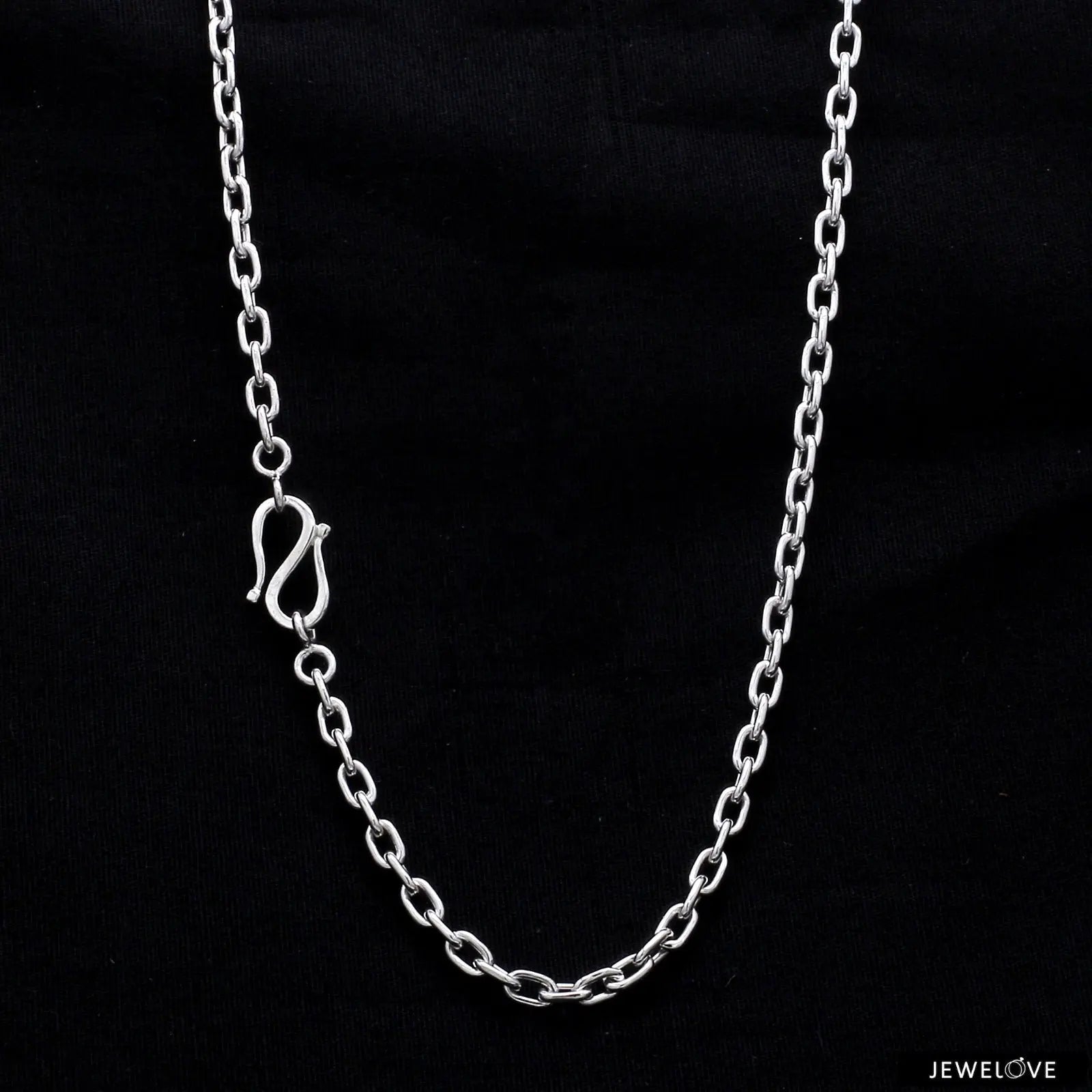 Simple Platinum Chain JL PT CH 862   Jewelove.US