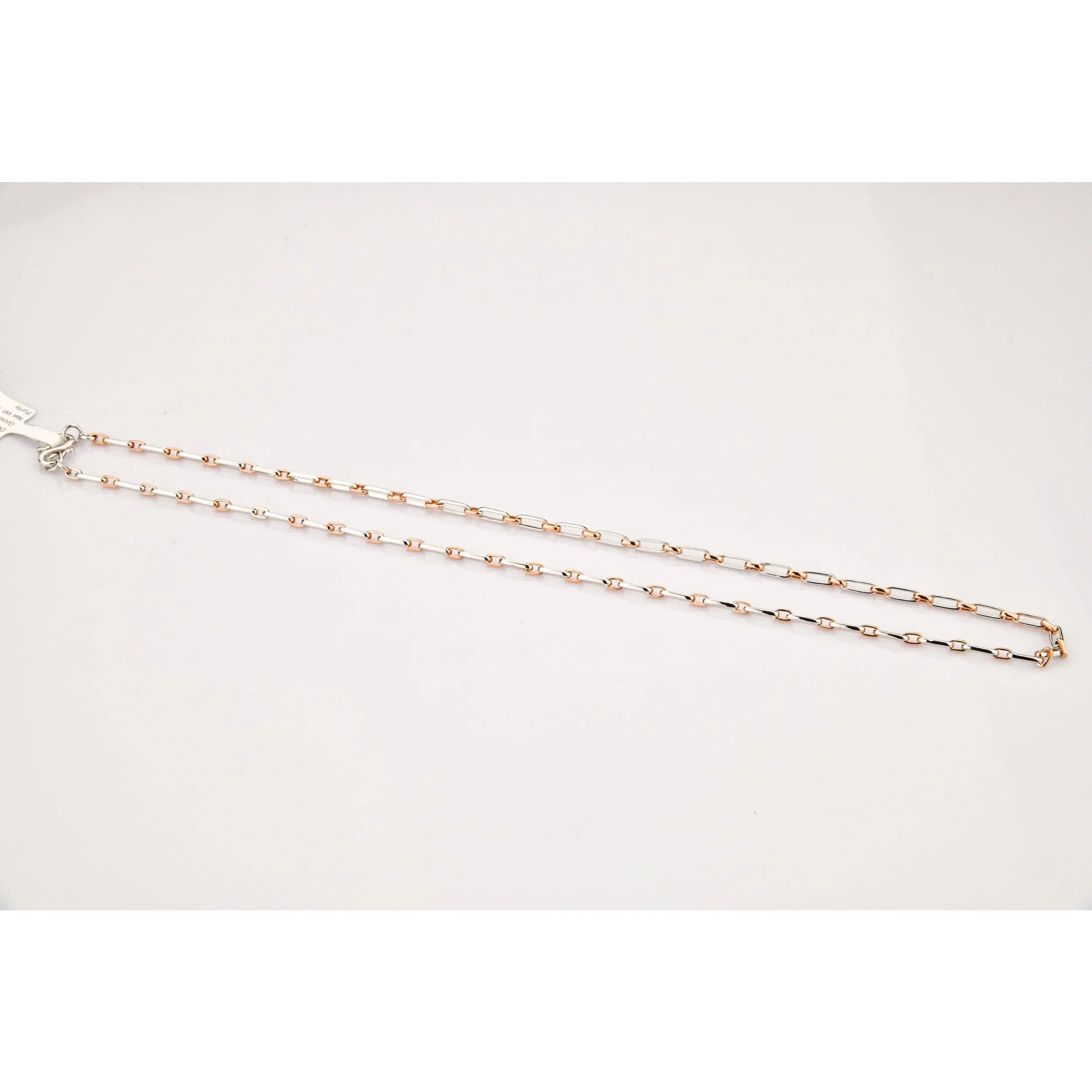 Simple Platinum with Rose Gold Chain JL PT CH 821   Jewelove.US