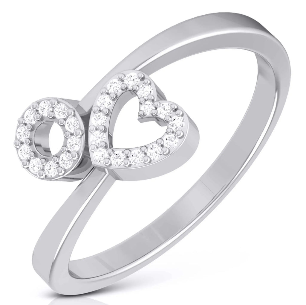 Solitaire Ring made in Platinum for Women JL PT LR 146   Jewelove.US