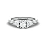Load image into Gallery viewer, Spark of Love - Platinum Couple Rings with Diamonds JL PT 600   Jewelove.US
