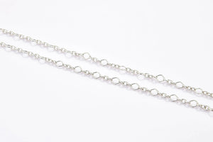 Square Links Platinum Chain JL PT CH 890   Jewelove.US