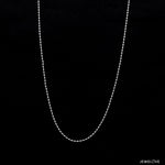 Load image into Gallery viewer, Thin Platinum Japanese Chain with Diamond Cut Cylindrical Balls JL PT CH 841 - Thin   Jewelove.US
