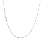 Load image into Gallery viewer, Thin Platinum Japanese Chain with Diamond Cut Cylindrical Balls JL PT CH 841 - Thin   Jewelove.US
