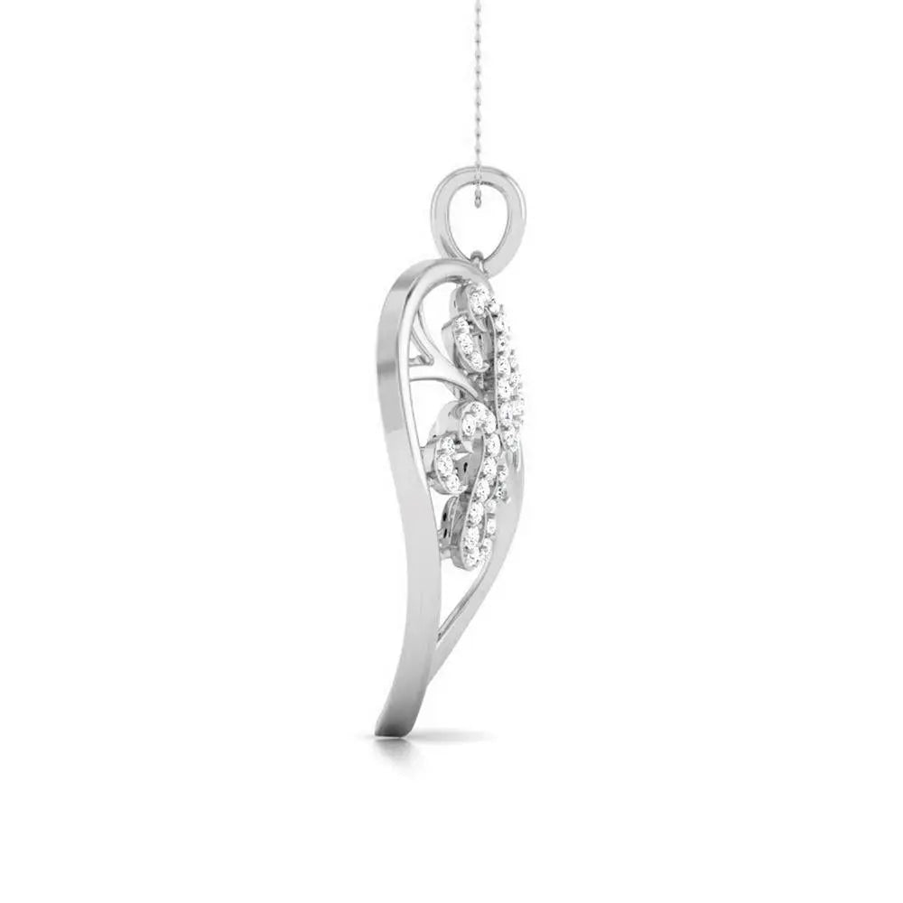 Tree of Life Platinum Pendant with Diamonds JL PT P 8099   Jewelove.US