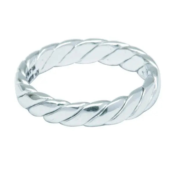 UniSex Plain Platinum Band with Slanting Cuts JL PT 488   Jewelove.US