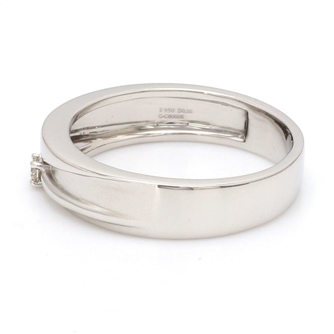 Designer Platinum Diamond Couple Rings JL PT 915