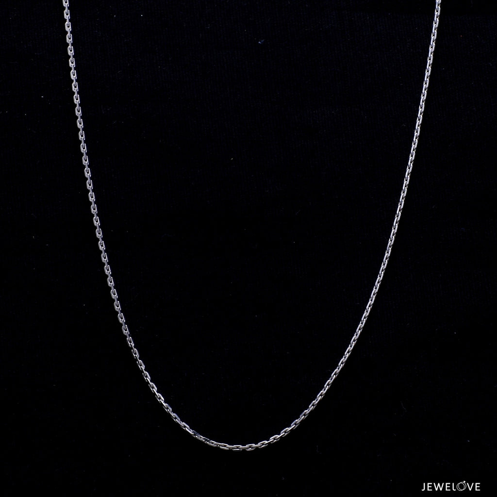 Platinum Chain for Women JL PT CH 211   Jewelove.US