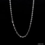 Load image into Gallery viewer, Japanese Platinum Chain with Shiny Texture for Women JL PT CH 659   Jewelove.US
