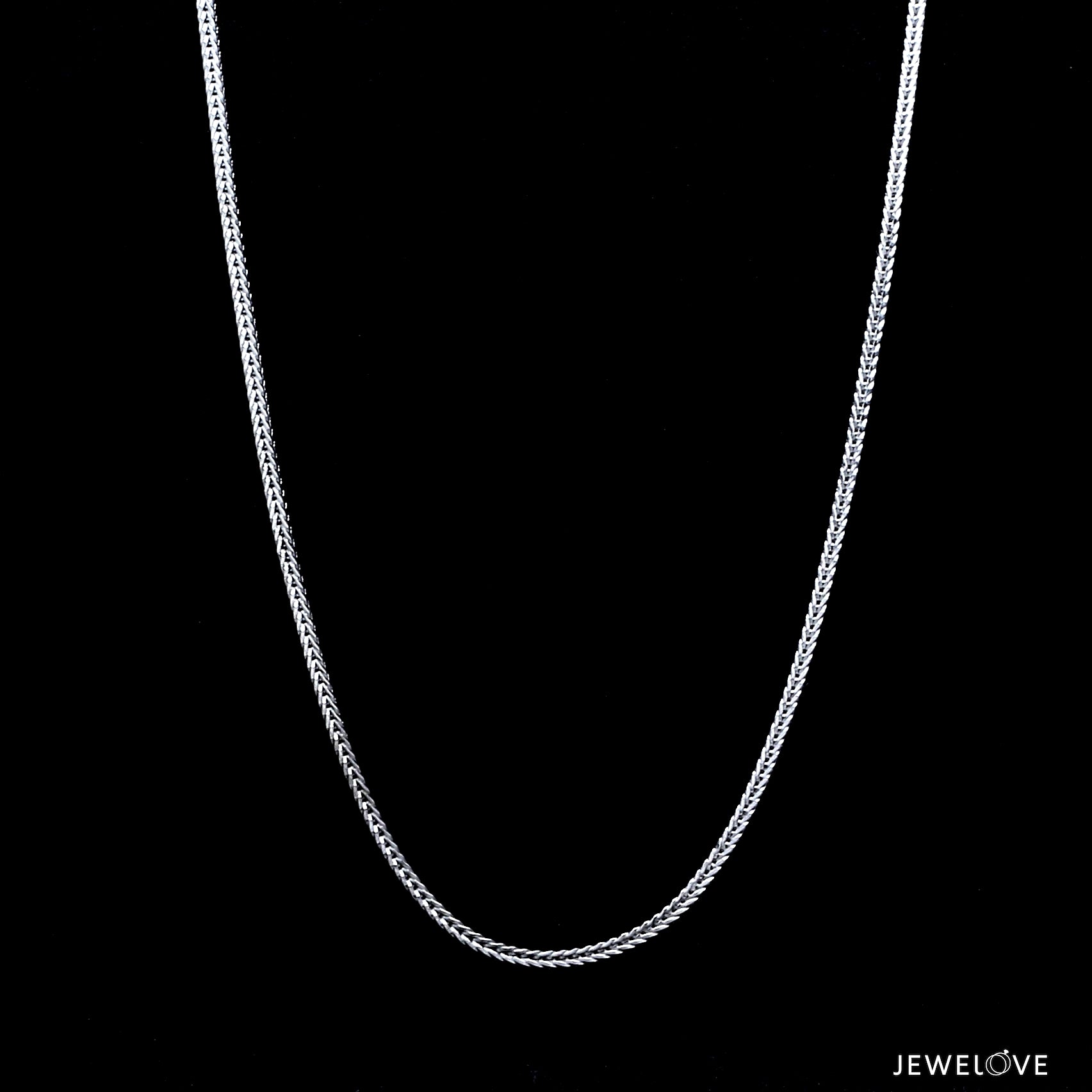 Japanese Platinum Unisex Chain JL PT CH 1133
