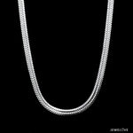 Load image into Gallery viewer, 5mm Japanese Double Snake Platinum Chain for Men JL PT CH 1144-A
