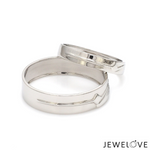 Load image into Gallery viewer, Platinum Plain Couple Bands JL PT CB 134-A   Jewelove
