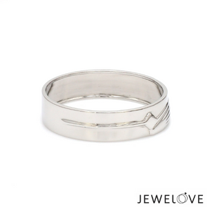 Platinum Plain Couple Bands JL PT CB 134-A   Jewelove