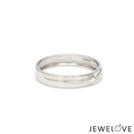 Load image into Gallery viewer, Platinum Plain Couple Bands JL PT CB 134-A

