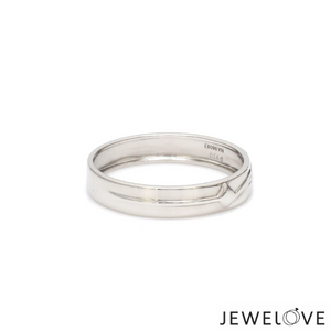 Platinum Plain Couple Bands JL PT CB 134-A
