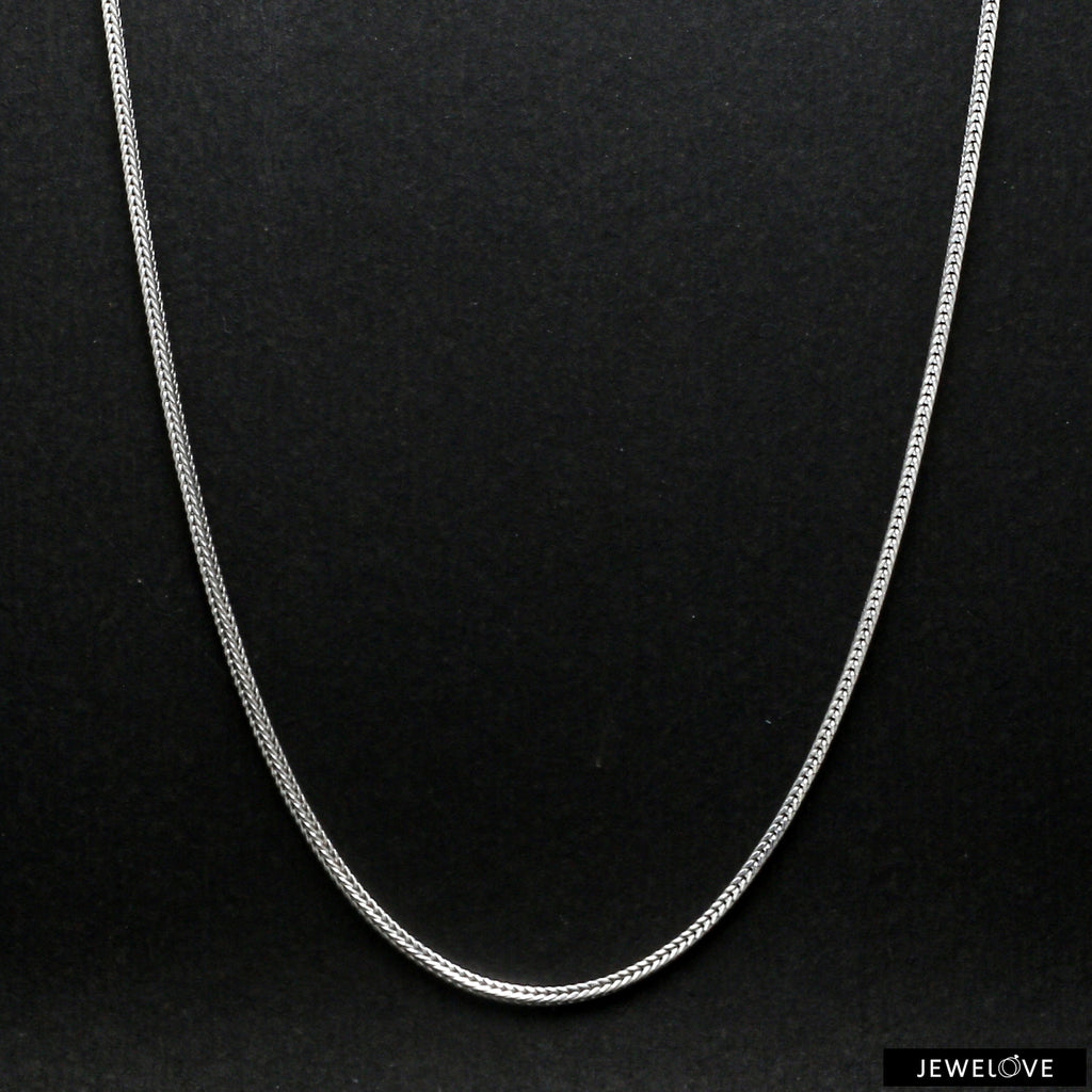 2mm Japanese Platinum Chain for Men JL PT CH 1138   Jewelove.US