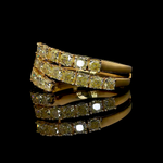 Load image into Gallery viewer, 18K Yellow Gold Ring with Fancy Yellow Diamond JL AU 138
